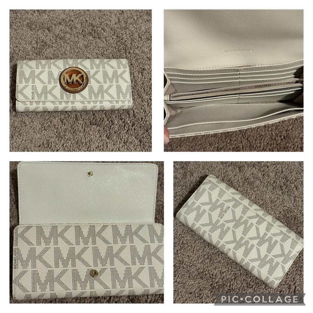 Michael Kors Full Size Leather Wallet
